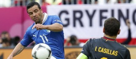 Euro 2012: Spania - Italia 1-1
